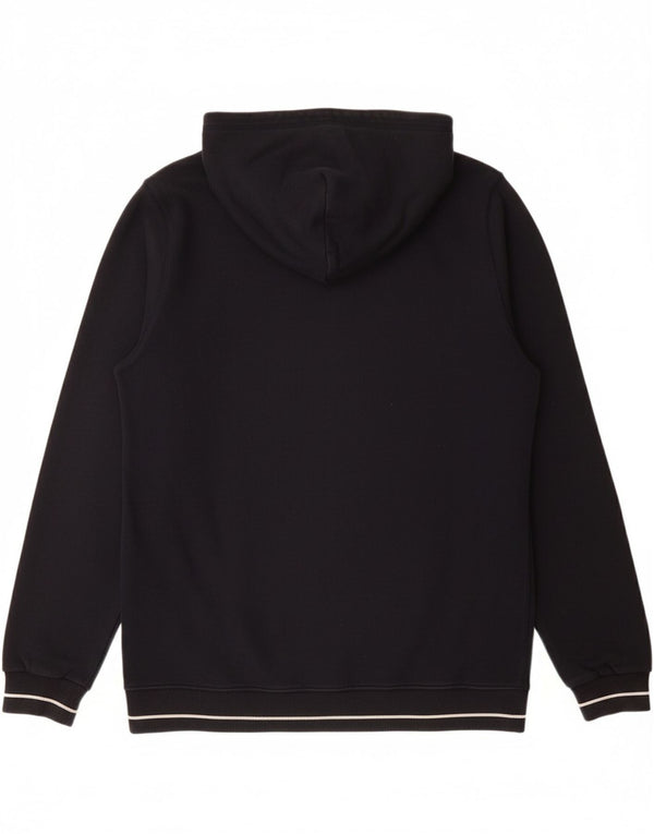 CHAMPION Pull à capuche zippé graphique pour garçon 13-14 ans XL Bleu marine Coton