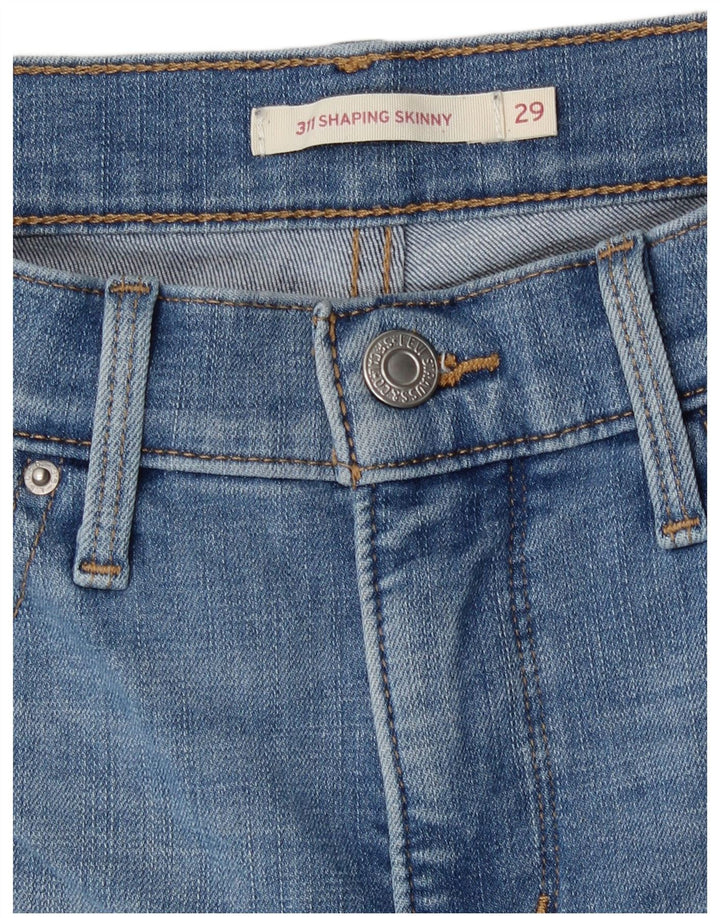 Levi's Jean 311 Shaping Skinny W29 L27 Femme Bleu Coton