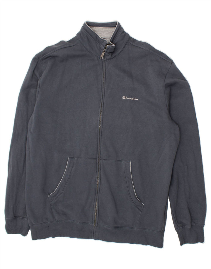 CHAMPION Veste de Survêtement Homme 3XL Bleu Marine Coton