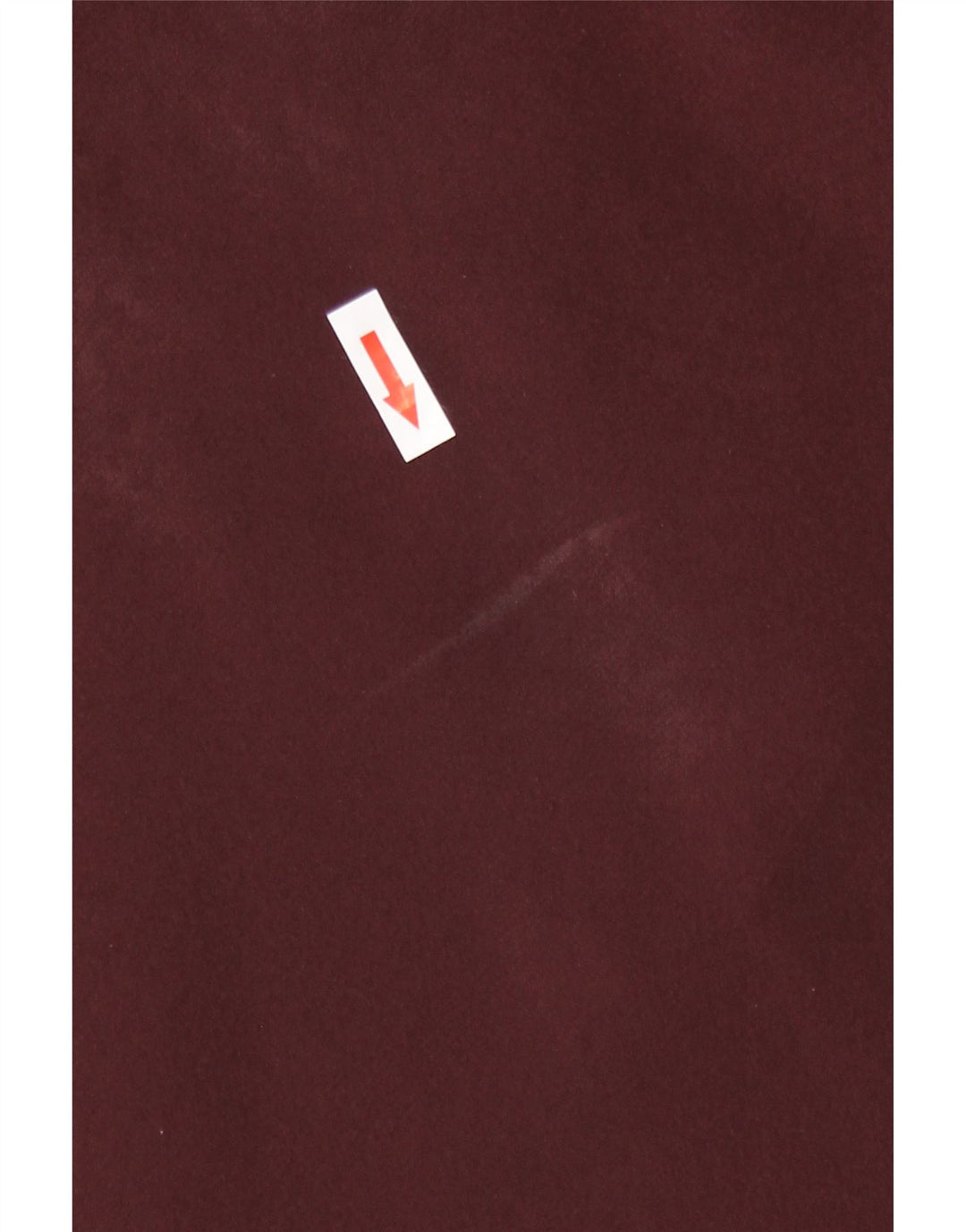 Zara Tunique à manches longues pour femme UK 14 Bordeaux moyen