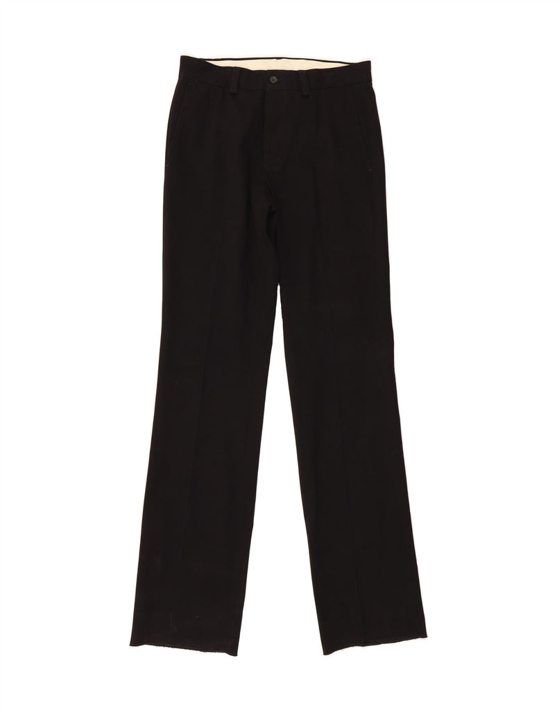 EDDIE BAUER Womens Classic Fit Straight Chino Trousers  W31 L38 Black Vintage Eddie Bauer and Second-Hand Eddie Bauer from Messina Hembry 