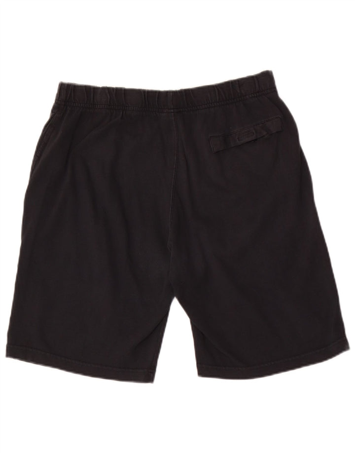 Nike Short de sport graphique en coton noir moyen pour homme