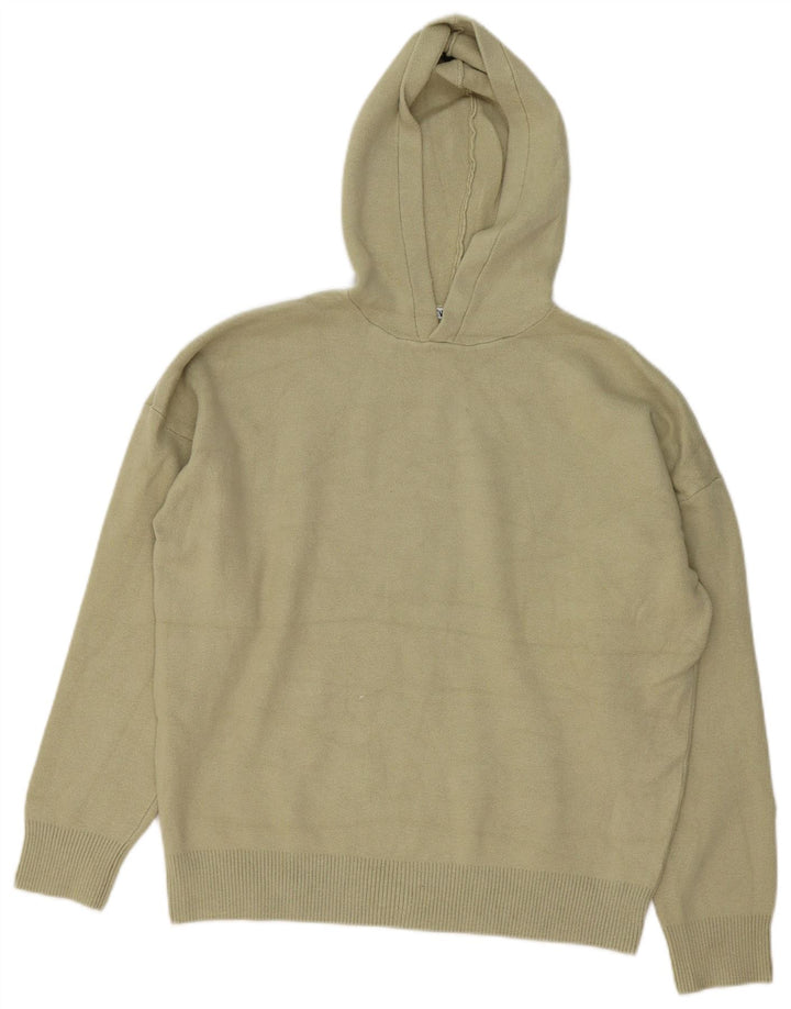 Pull à capuche Zara Homme Kaki Moyen Viscose