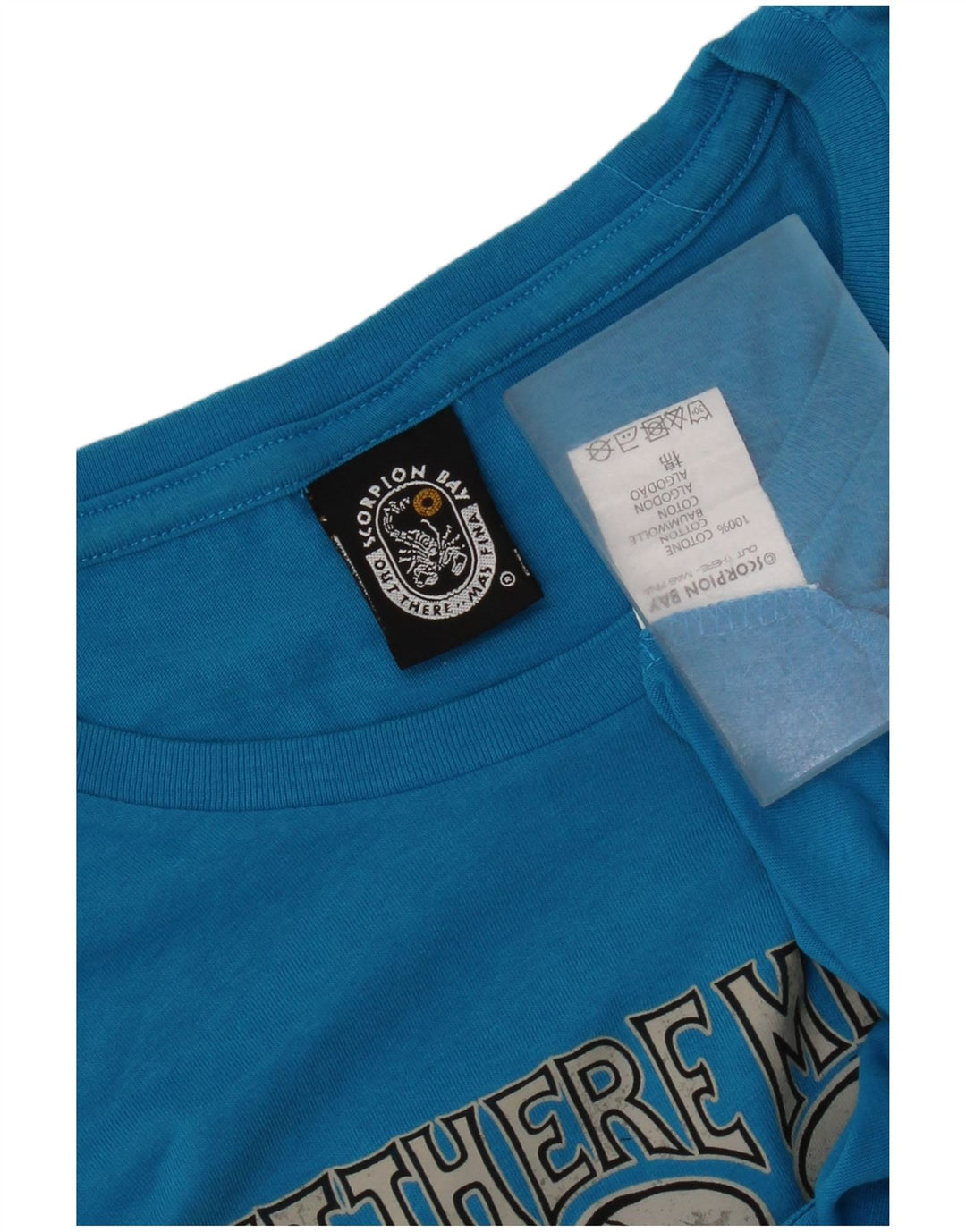 Scorpion Bay T-Shirt graphique pour hommes, grand coton bleu