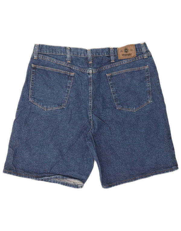 Wrangler Short en jean coupe décontractée pour homme W38 XL Bleu coton