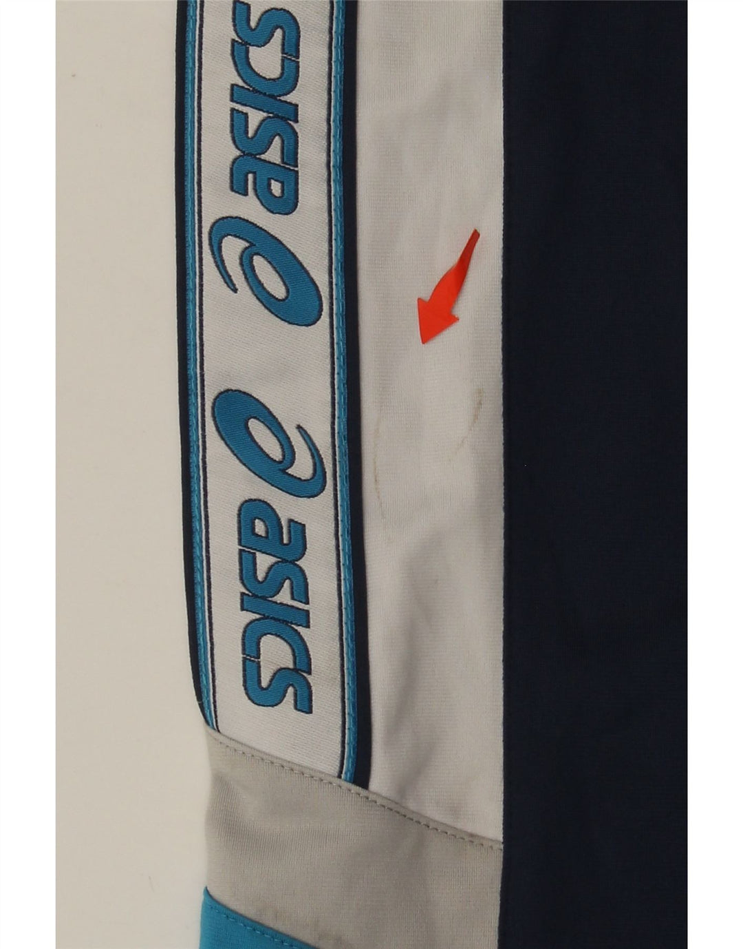 ASICS Pantalon de Survêtement Graphique Homme Bleu Marine Moyen Colourblock