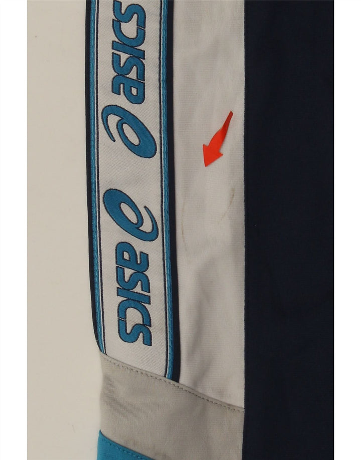 ASICS Pantalon de Survêtement Graphique Homme Bleu Marine Moyen Colourblock
