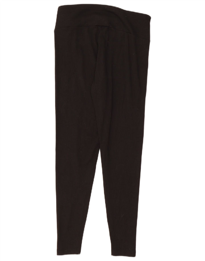 Puma Leggings Femme UK 14 Large Noir Coton