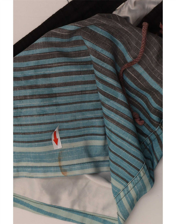 Quiksilver Short de Bain Homme Petit W29 L7 Gris Rayé Polyester