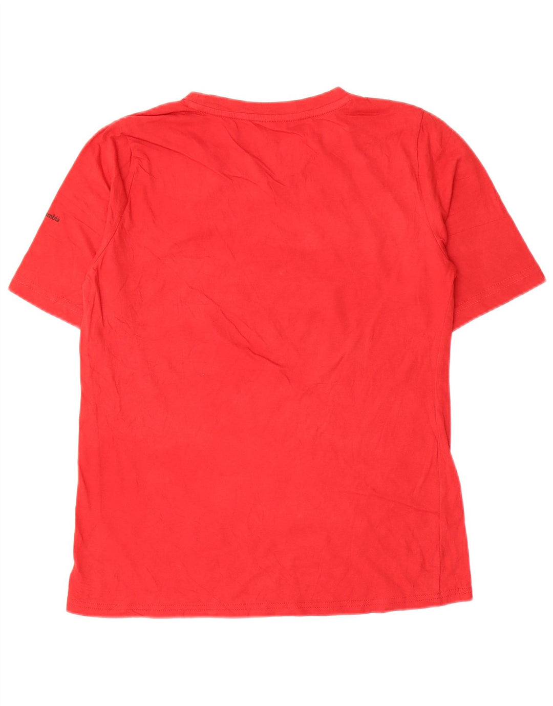 Columbia T-Shirt Graphique Homme Rouge Moyen Coton