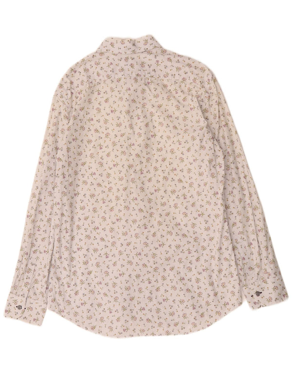 Paul Smith Chemise Homme Taille 43 17 XL Blanc Floral