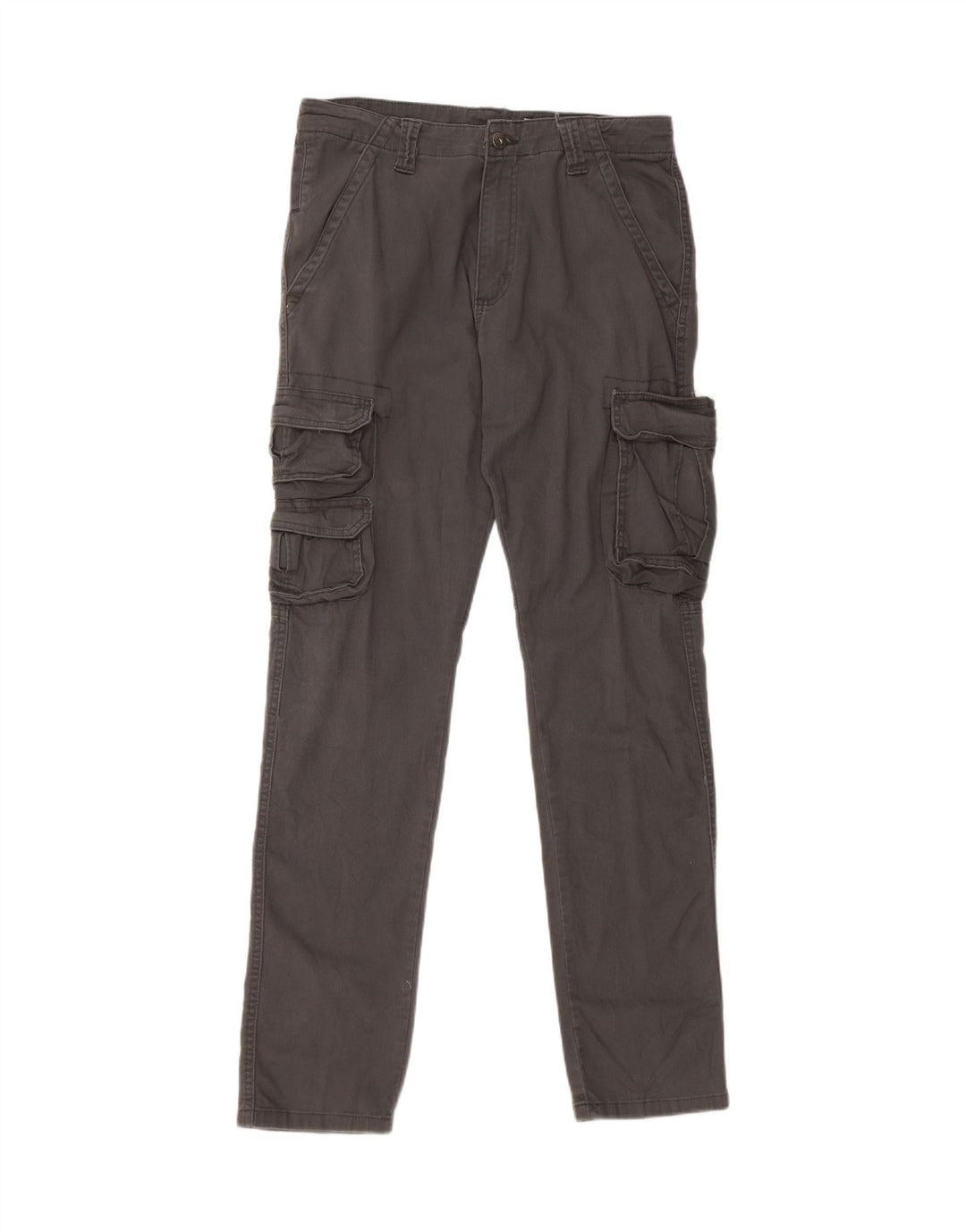 WRANGLER Pantalon cargo fuselé coupe régulière pour homme W30 L32 Gris Coton
