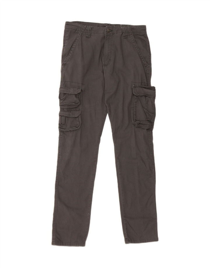 WRANGLER Pantalon cargo fuselé coupe régulière pour homme W30 L32 Gris Coton
