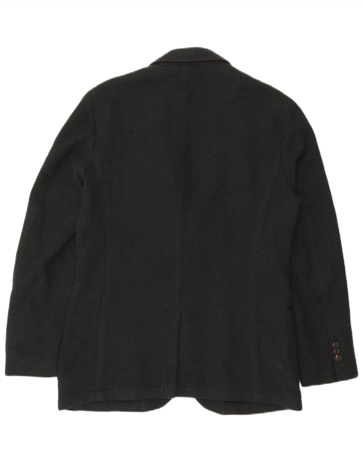 Gant Veste Blazer 2 Boutons Homme IT 50 Large Vert Laine