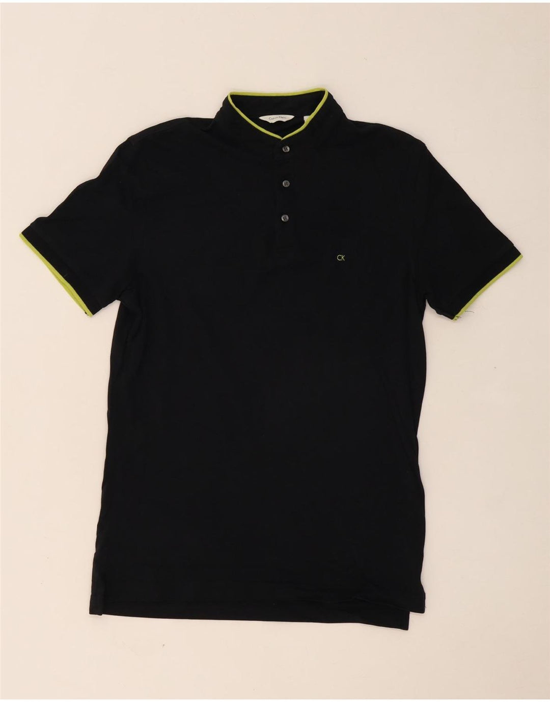 CALVIN KLEIN Polo Homme XS Noir
