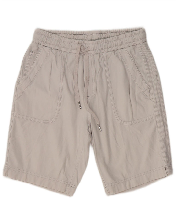 Bermuda Athleta Femme US 0 XS W28 Gris Coton