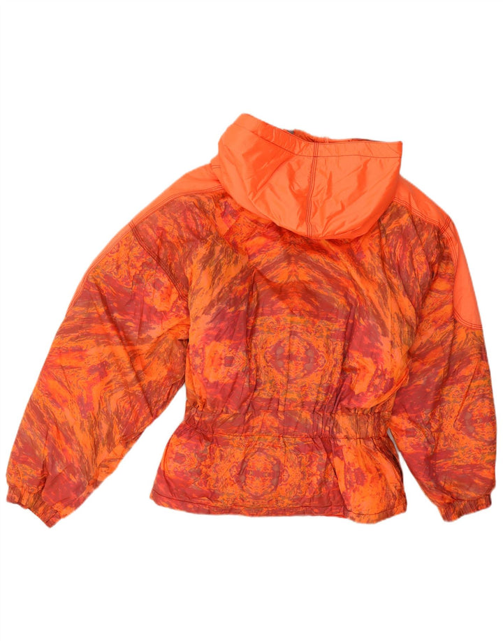 Colmar Veste de Ski à Capuche Femme IT 44 Orange Moyen Tie Dye