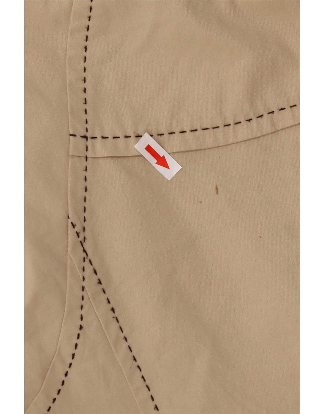 Tommy Hilfiger Veste militaire pour femme UK 10 Petit coton beige