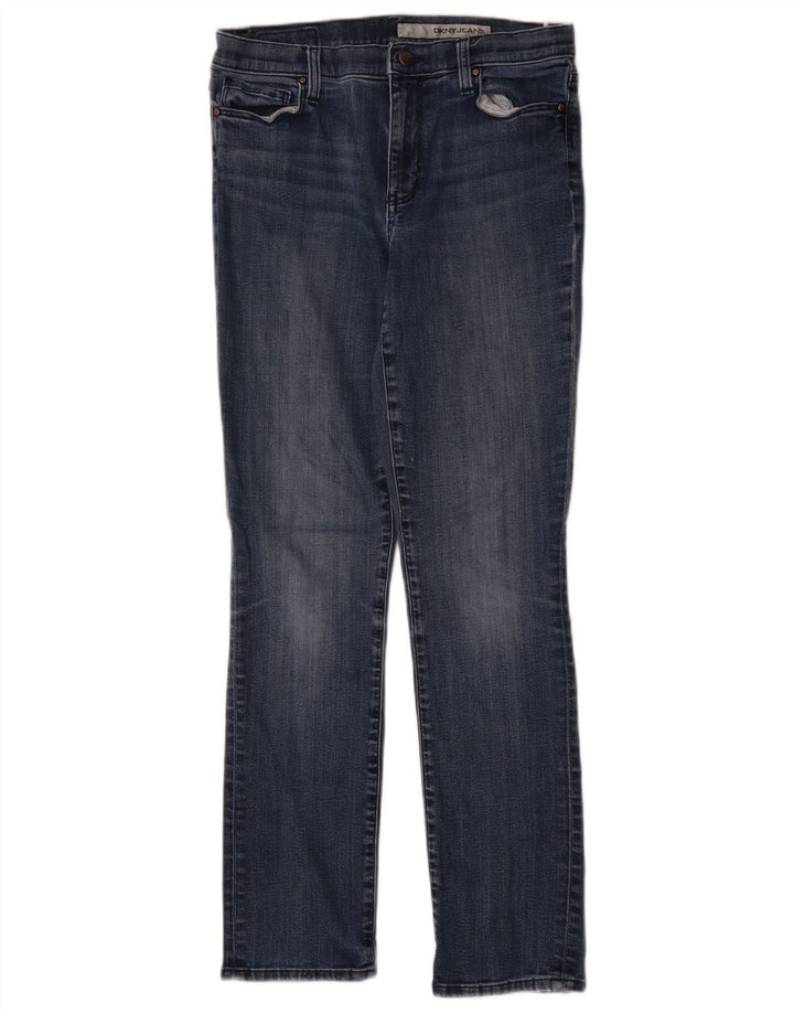 DKNY Jean slim femme US 6 Medium W30 L30 bleu coton