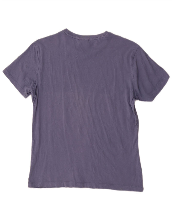 Diadora T-Shirt Graphique Homme Bleu Moyen