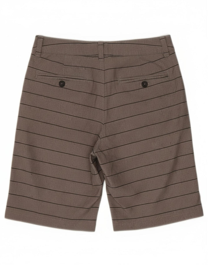 Under Armour Short Chino Garçon 9-10 ans W25 Gris Rayé Polyester