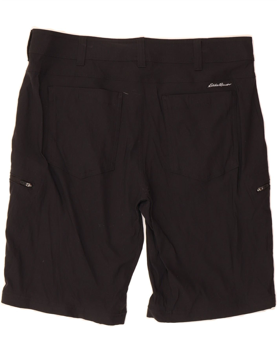 EDDIE BAUER Mens Cargo Shorts W36 Large Black Nylon Vintage Eddie Bauer and Second-Hand Eddie Bauer from Messina Hembry 