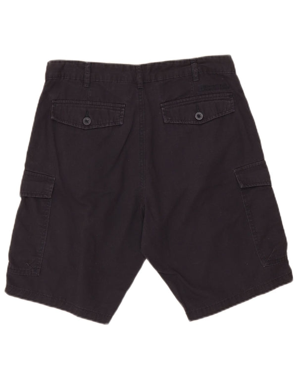 Mountain Warehouse Short Cargo Homme W30 Coton Bleu Marine Moyen