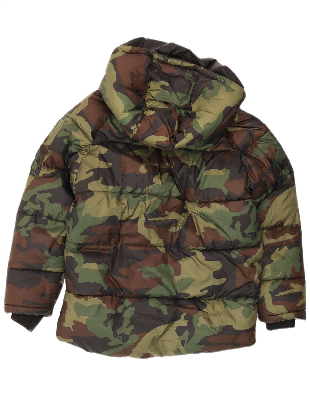 Veste matelassée à capuche Zara garçon 13-14 ans camouflage multicolore