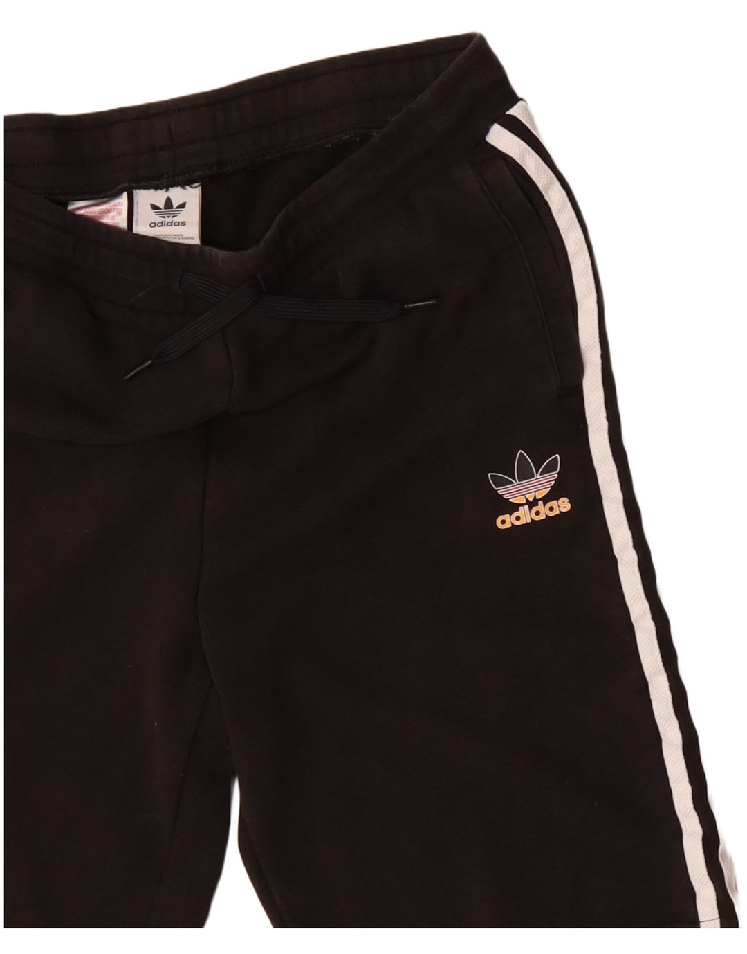 Adidas Short de sport pour homme en coton noir moyen