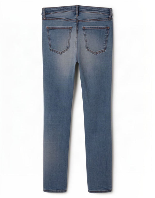 Zara Jean skinny pour femme EU 38 Small W28 L27 Bleu
