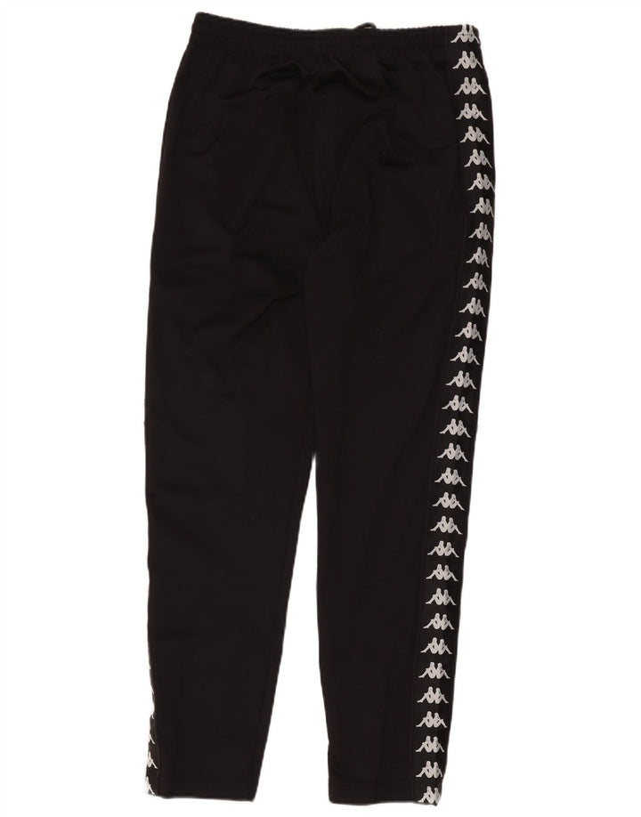 Kappa Pantalon de survêtement graphique pour femme UK 14 Medium Noir