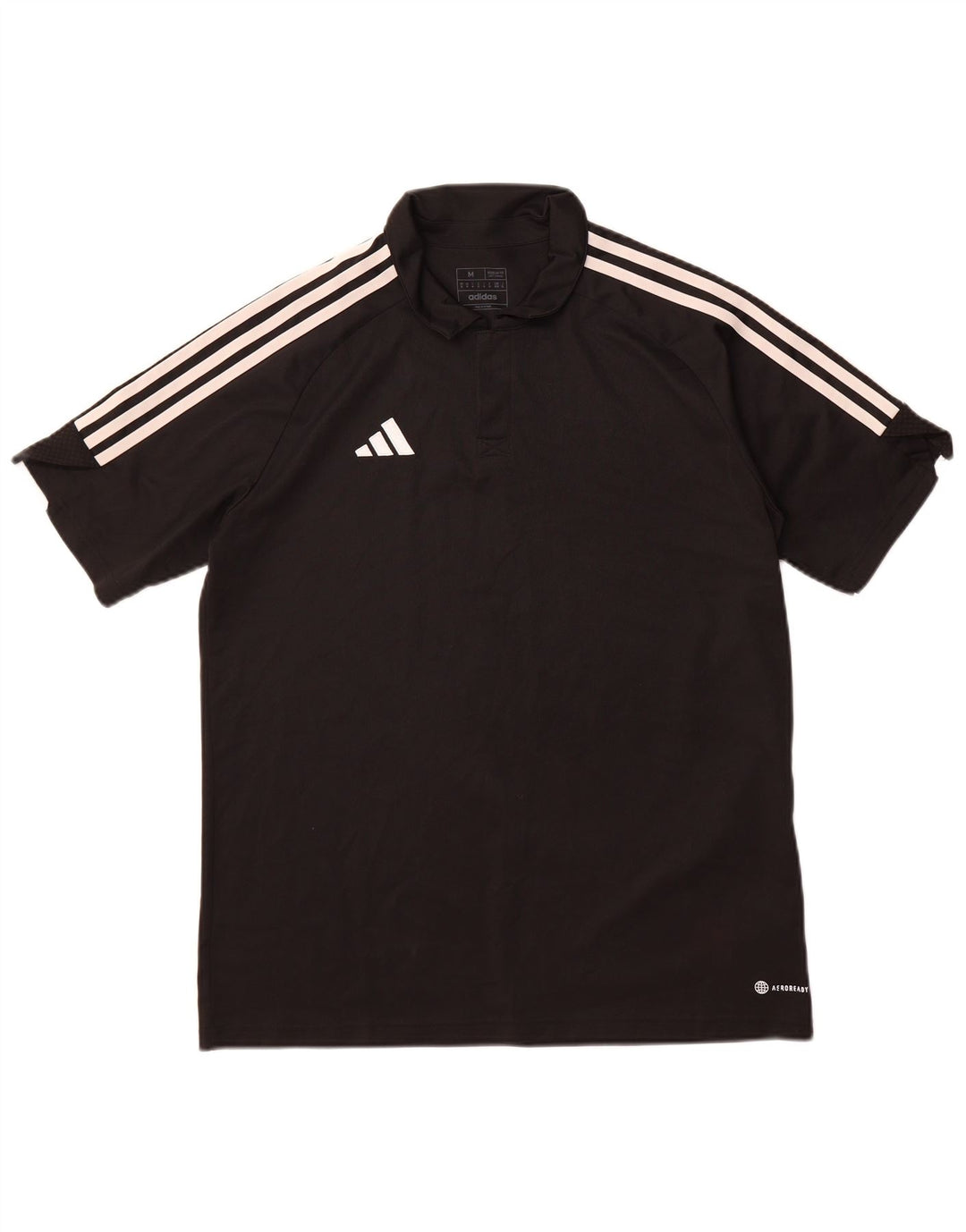 ADIDAS Polo Aeroready Regular Fit Homme Noir Moyen Polyester