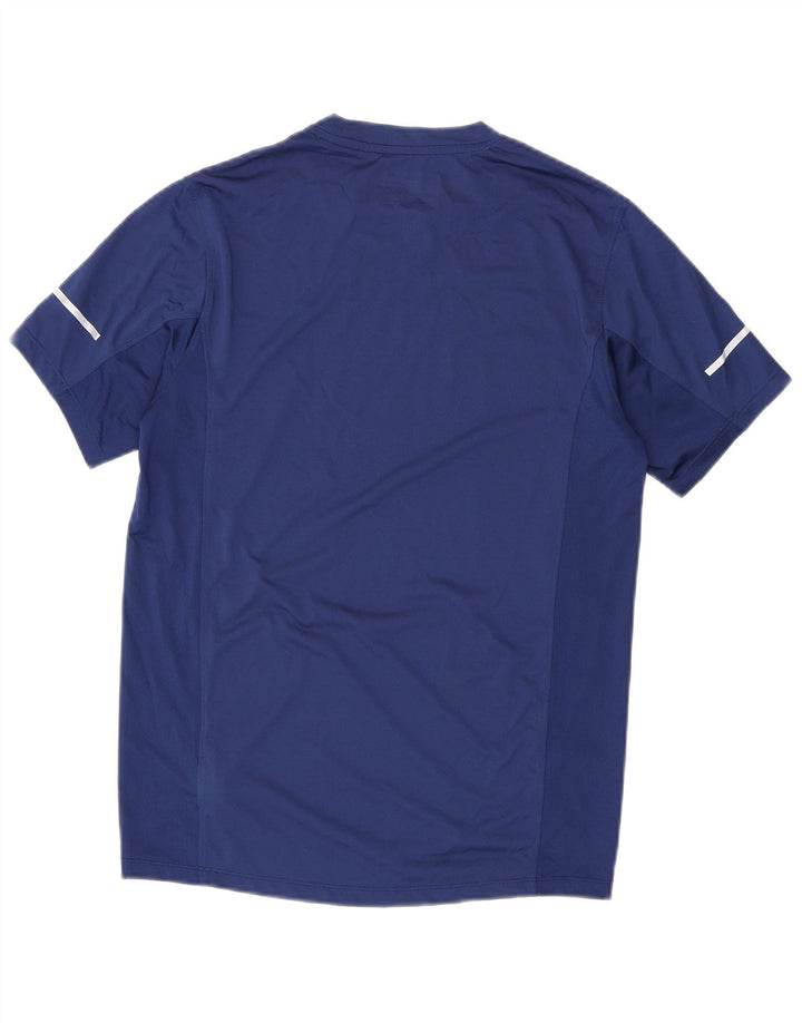New Balance T-Shirt Homme Haut Petit Bleu Marine Polyester