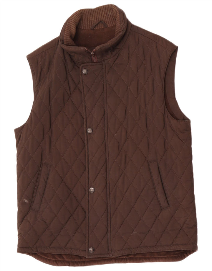 Arcadia Gilet matelassé pour homme UK 38 Marron moyen