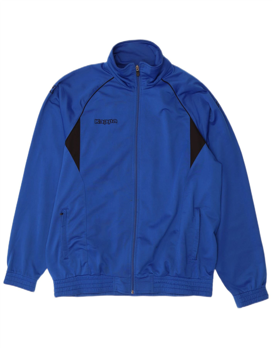 KAPPA Veste de Survêtement Homme XL Bleu Colorblock Polyester