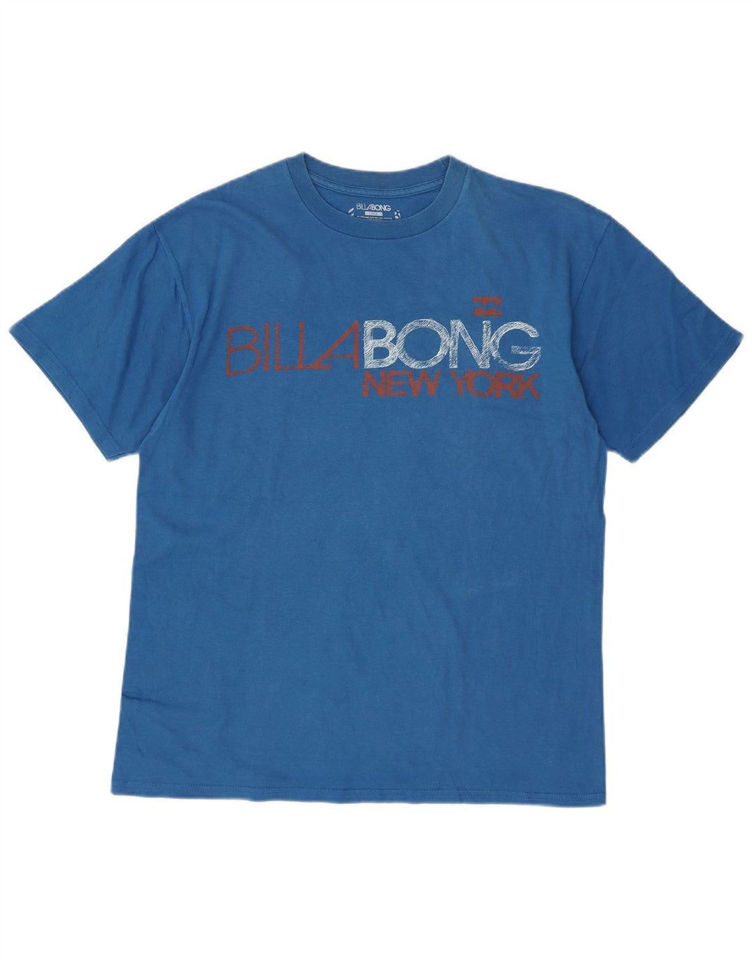 BILLABONG T-Shirt Graphique Homme Grand Bleu Coton