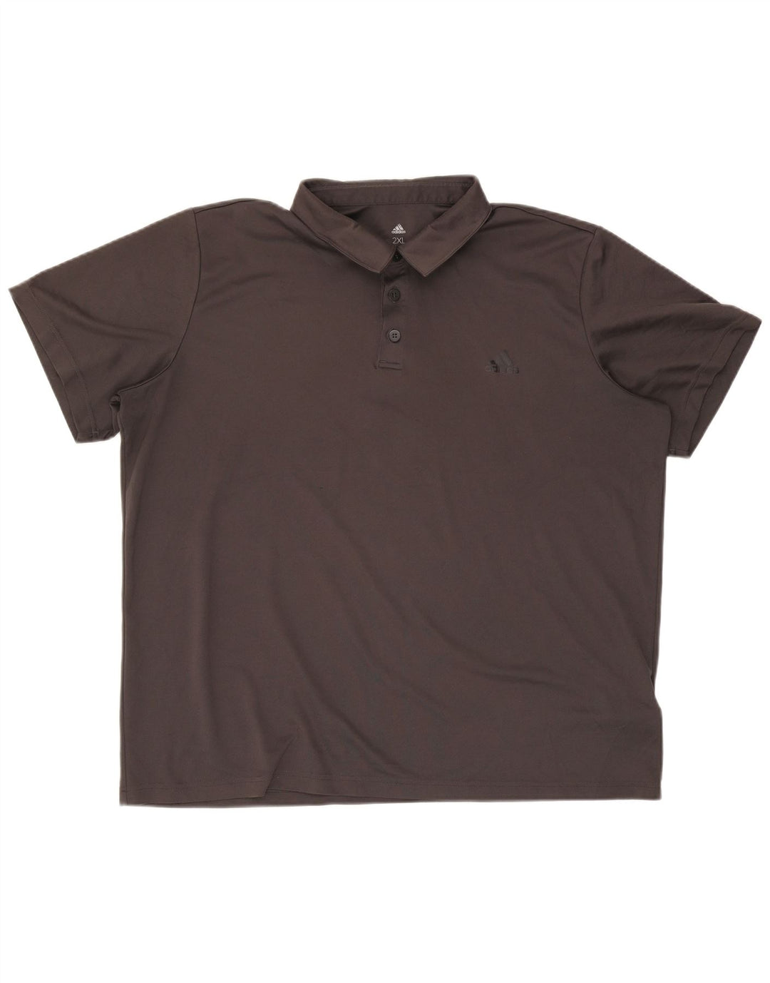 Adidas Polo Climalite pour homme 2XL Gris Polyester