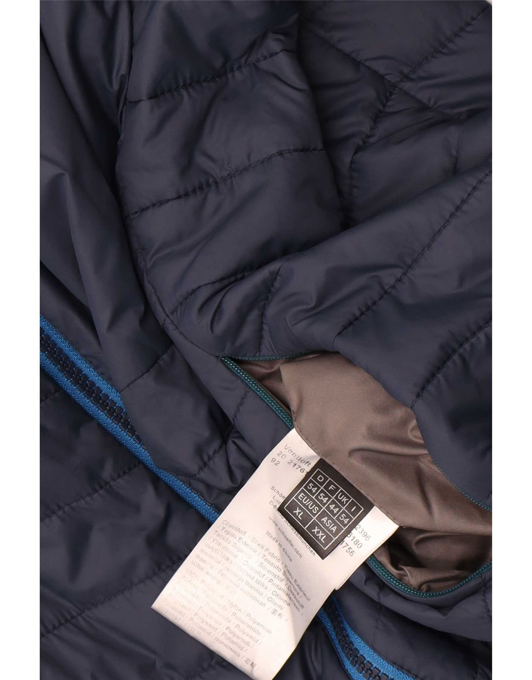 Schoffel Veste matelassée homme UK 44 2XL Bleu marine Polyamide