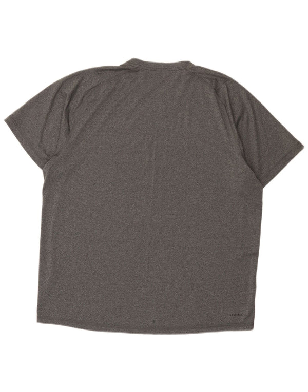 Adidas Homme Aeroready T-Shirt Top XL Gris Polyester