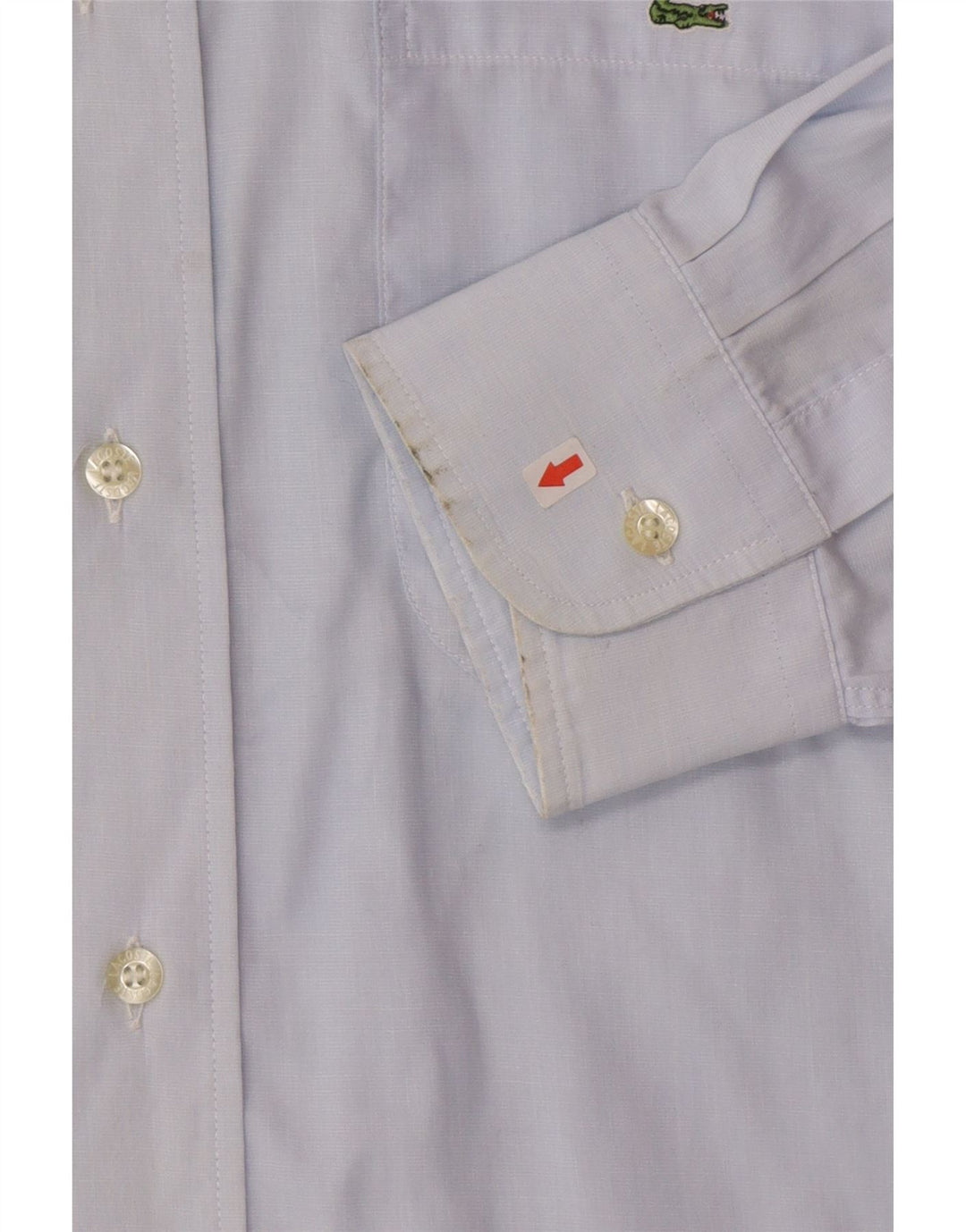 Lacoste Chemise Homme Taille 42 Grand Coton Bleu