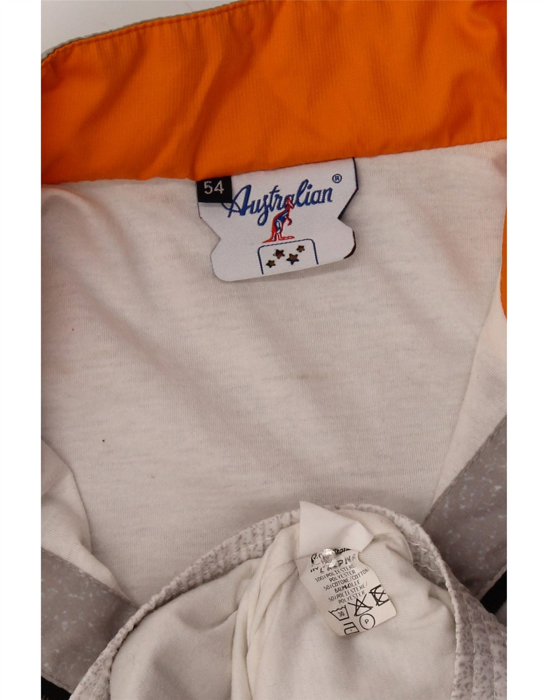 AUSTRALIAN L'ALPINA Veste de Survêtement Homme IT 54 XL Gris Chiné