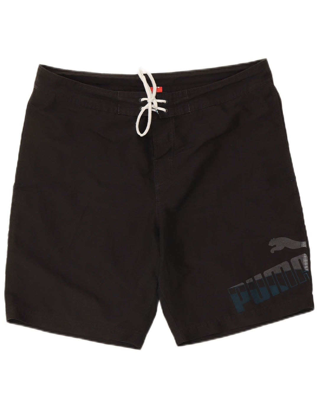 Puma Short de Bain Graphic Homme Noir Taille L