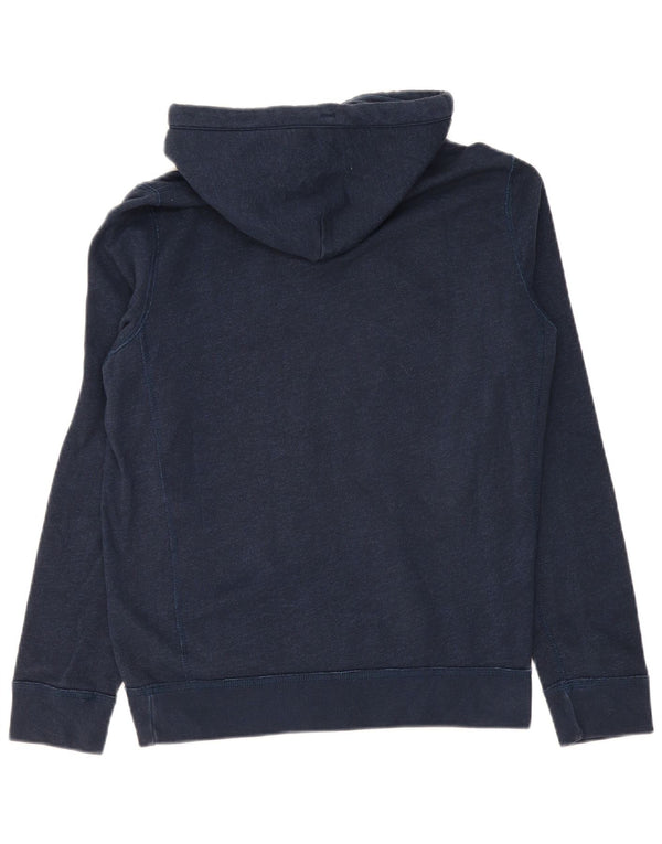 Abercrombie & Fitch Mens Muscle Graphic Hoodie Jumper Small Navy Blue