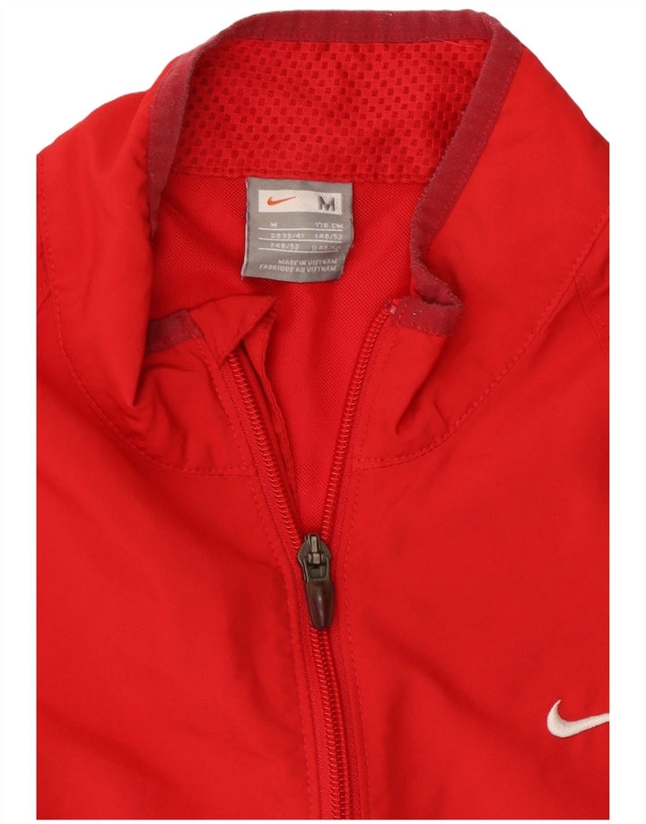 Nike Veste de survêtement pour homme UK 39/41 Rouge moyen Polyester colour block