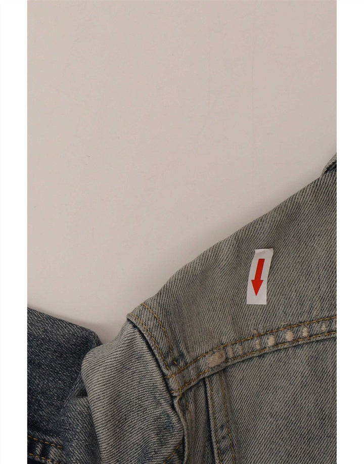 Lee Veste en jean Rider pour femme UK 12 Bleu moyen Coton