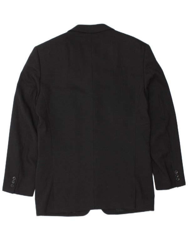 Versace Veste Blazer 3 Boutons Homme IT 48 Laine Noir Moyen