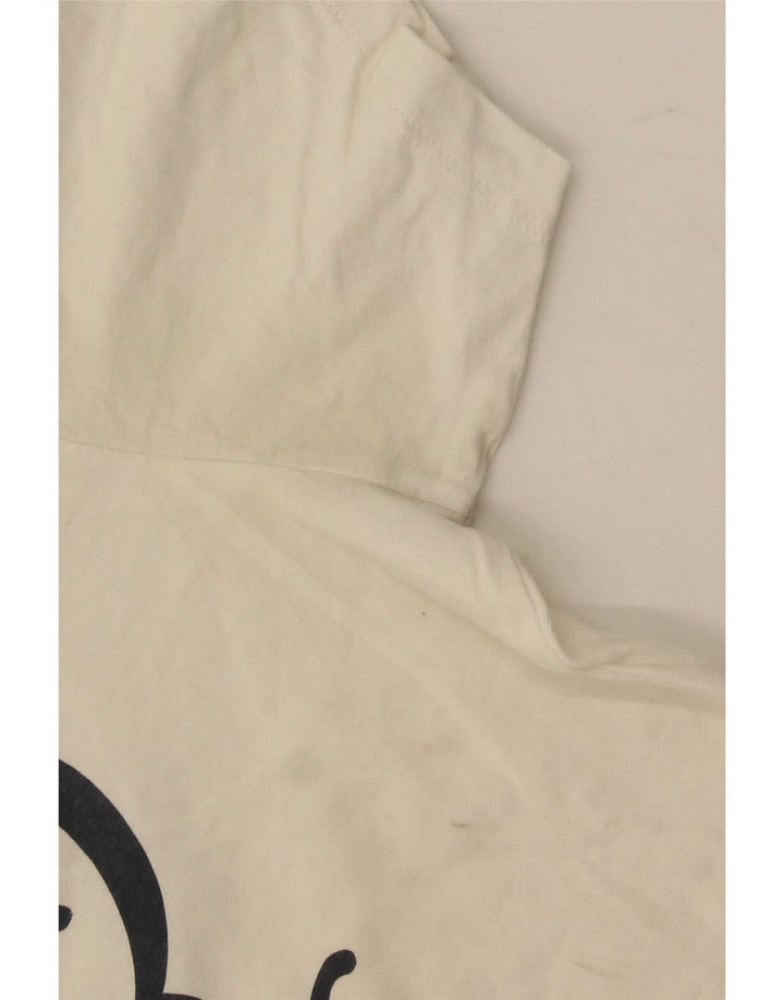 Jack & Jones T-Shirt Graphique Homme Blanc Moyen Coton