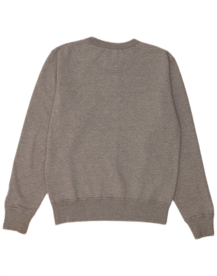 Champion Sweat-Shirt Graphique Homme Petit Gris Coton