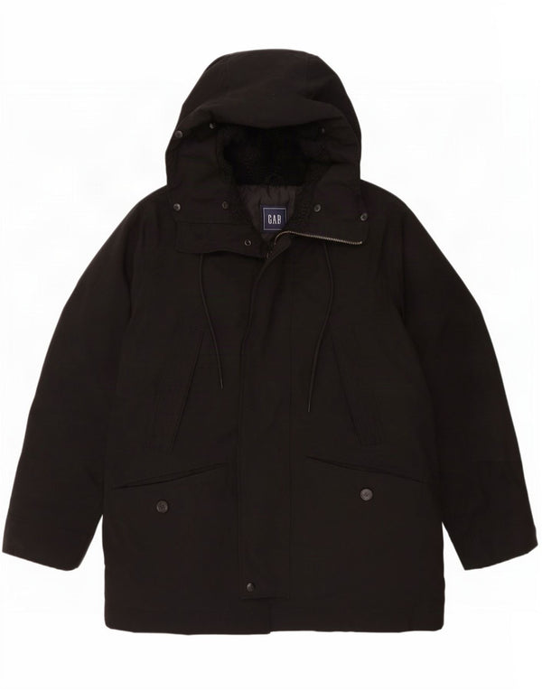 Gap Veste matelassée à capuche pour homme UK 38 Medium Noir Polyester