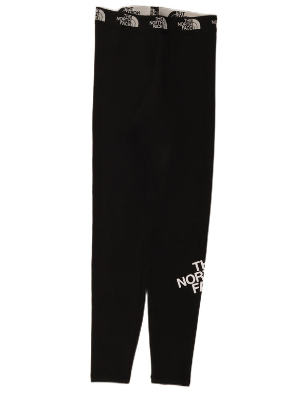 The North Face Leggings graphiques pour femmes UK 4 XS coton noir